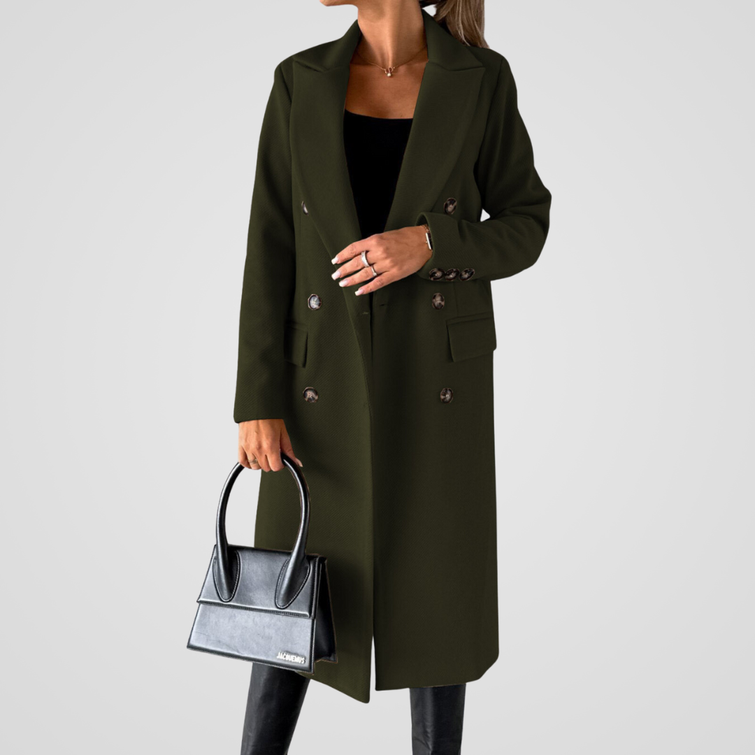 Emma | Woolen Trenchcoat