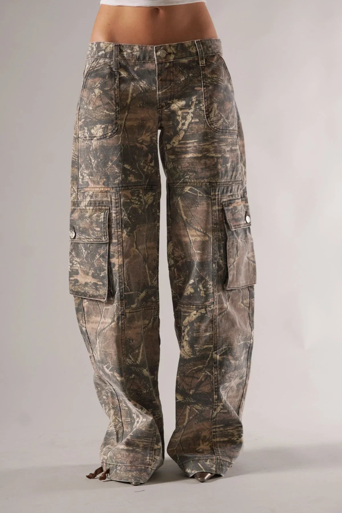 Amelia | Cargo Camo Pants