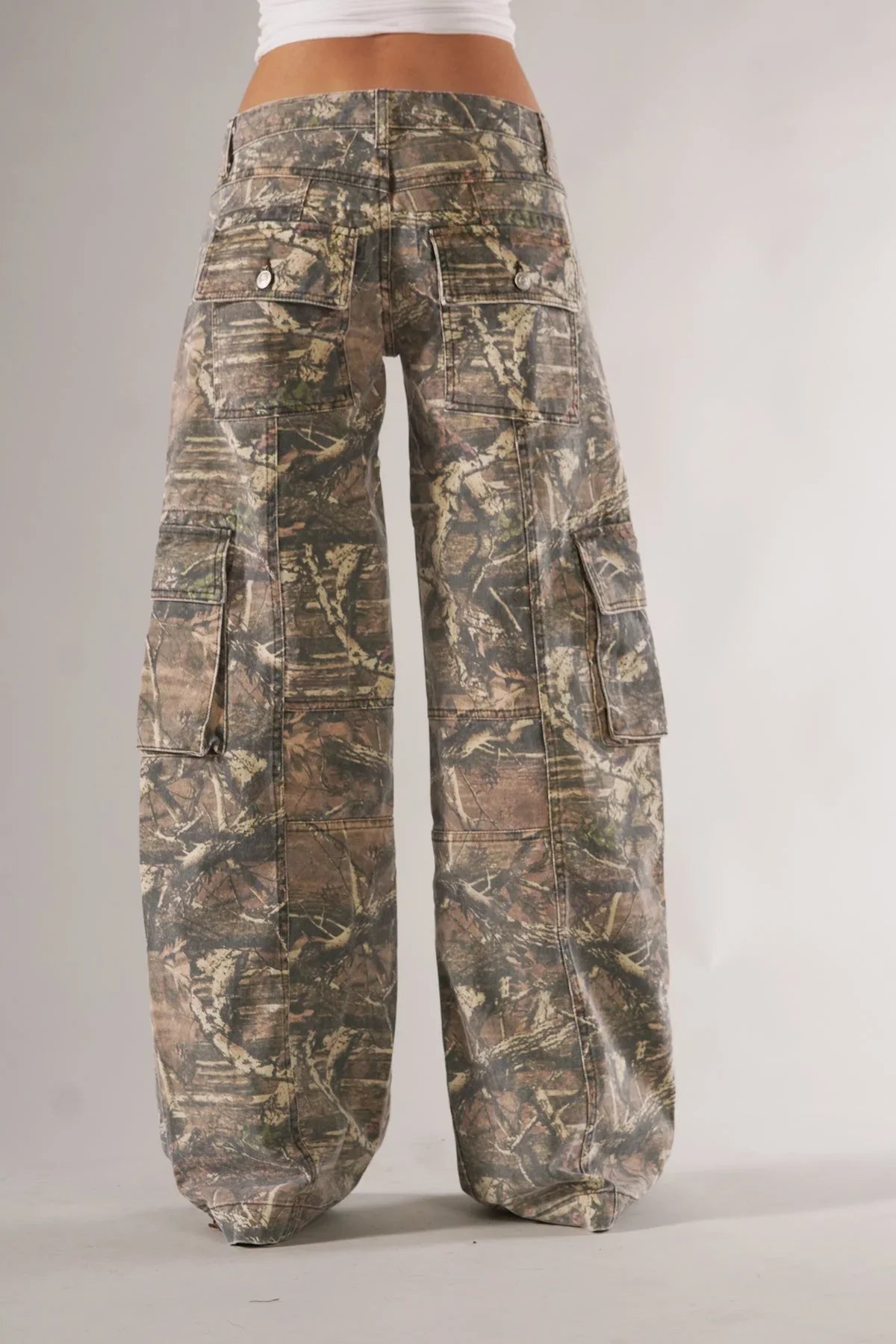 Amelia | Cargo Camo Pants