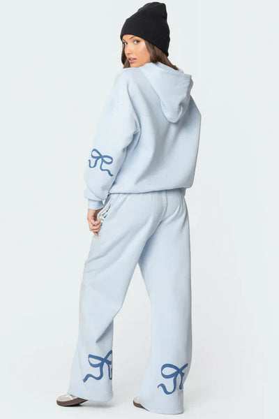 Hannah | Cozy Bow Tracksuit