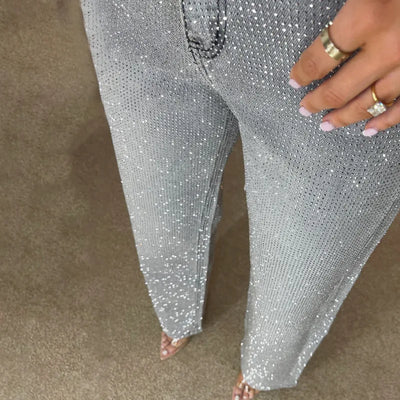 Sarah | Diamanté Jeans