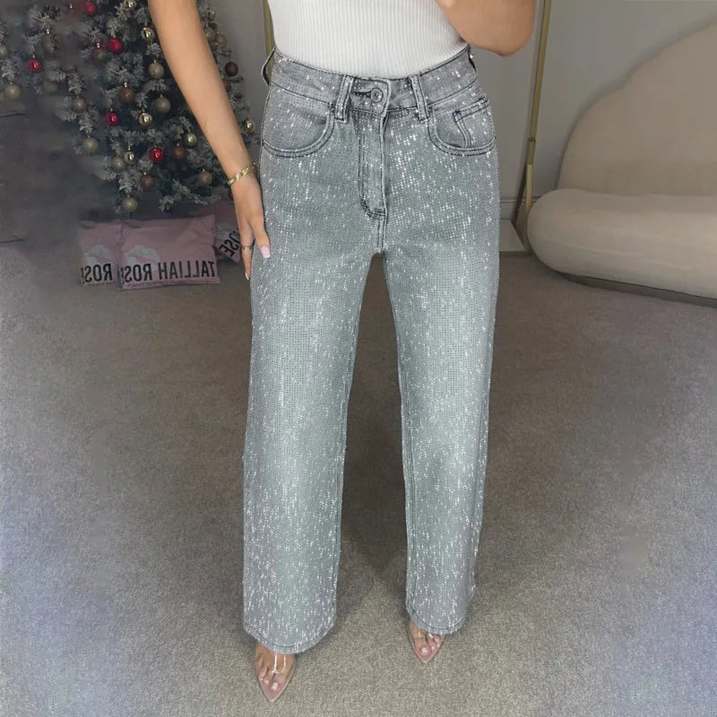 Sarah | Diamanté Jeans