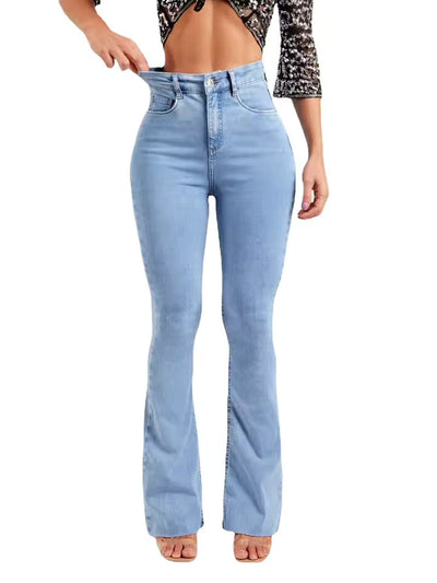 Emily | High Waist Flared Fit Jeans