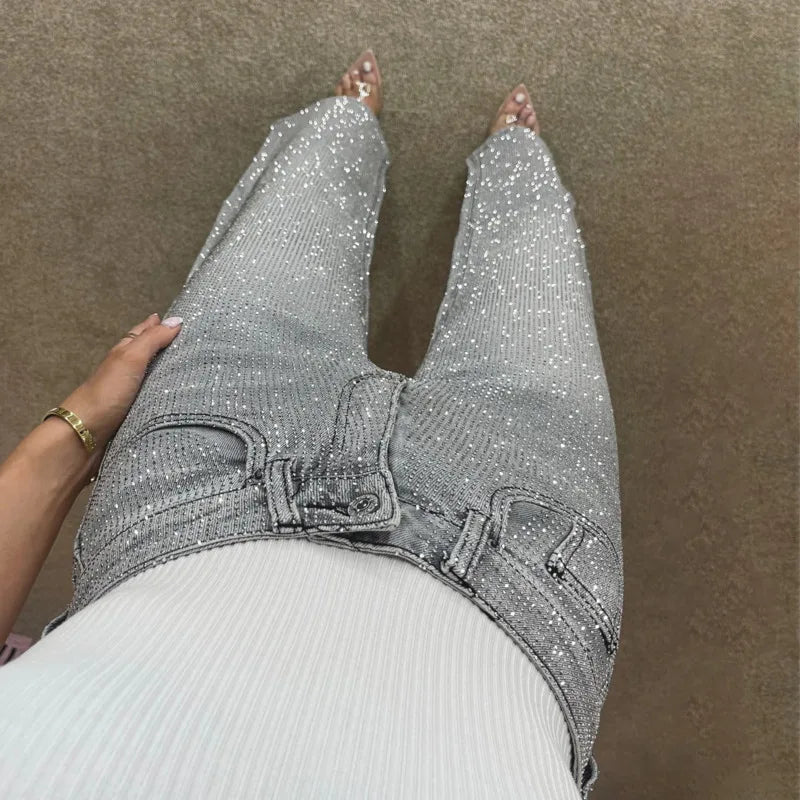 Sarah | Diamanté Jeans